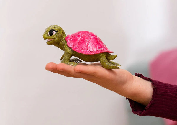 SCHLEICH PINK SAPPHIRE TURTLE