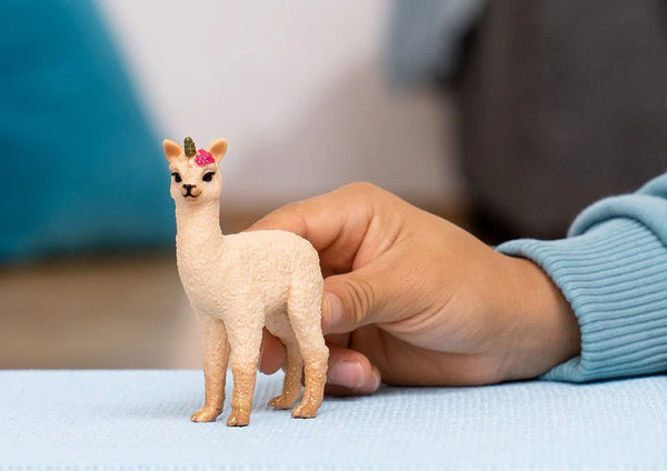 SCHLEICH LlAMA UNICORN FOAL