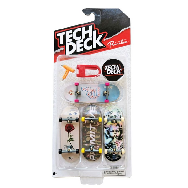 TECH DECK, ULTRA DLX FINGERBOARD 4-PACK (STYLES MAY VARY)