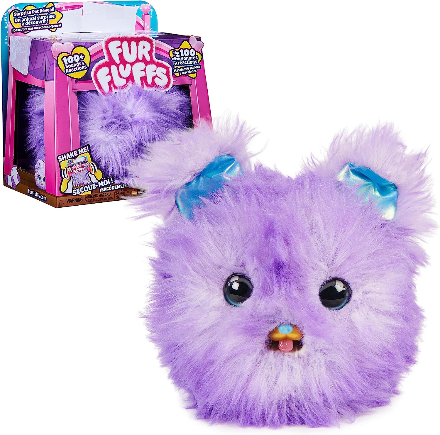 FUR FLUFFS - PUPPER-FLUFF PURPLE