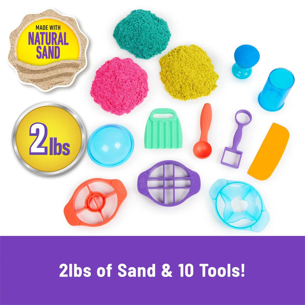 KINETIC SAND SUPER SANDISFYING SET