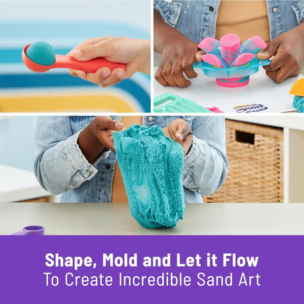 KINETIC SAND SUPER SANDISFYING SET