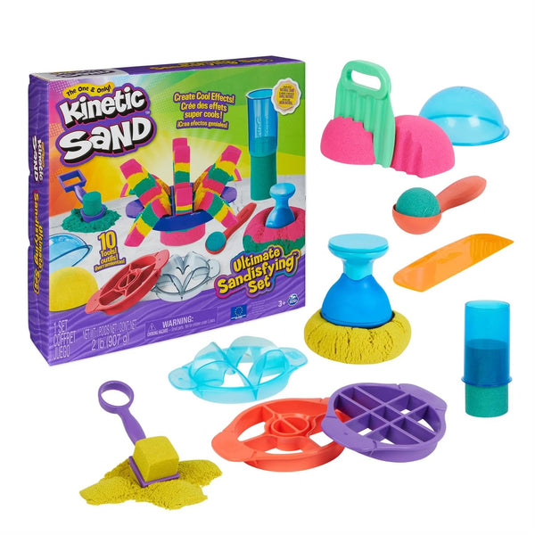 KINETIC SAND SUPER SANDISFYING SET