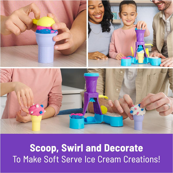 KINETIC SAND SOFT SERVE STATION