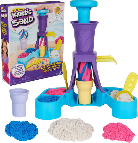 KINETIC SAND SOFT SERVE STATION