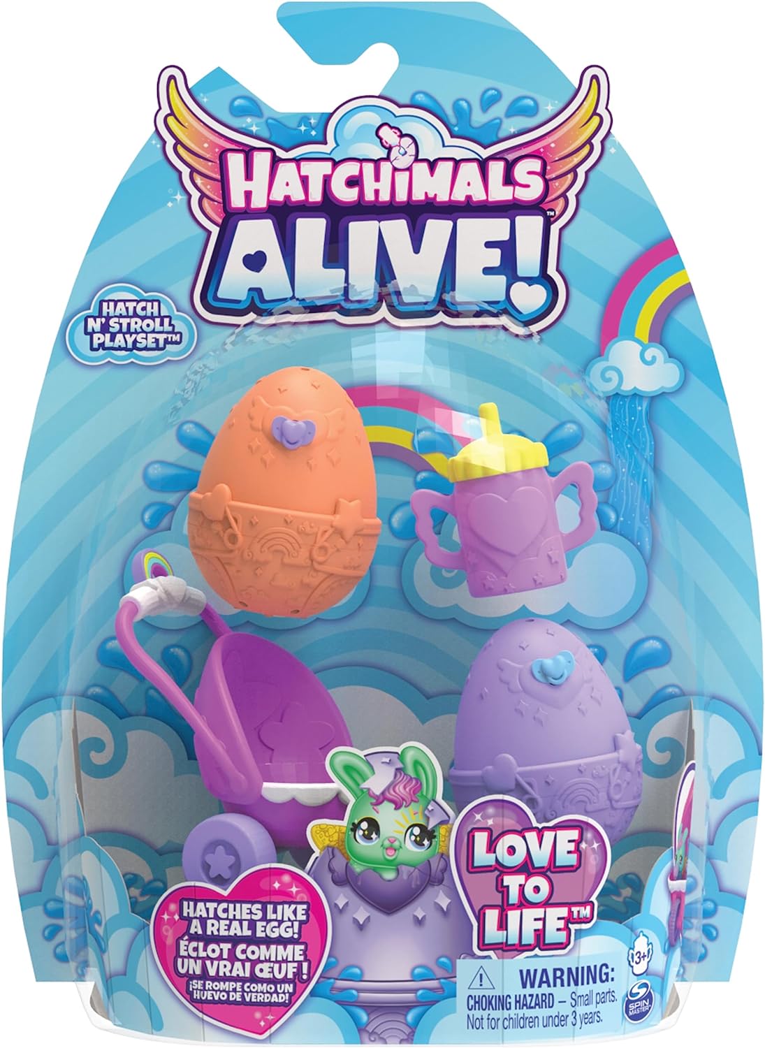 HATCHIMALS ALIVE LOVE TO LIFE