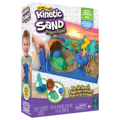 KINETIC SAND TURTLE BEACH SET