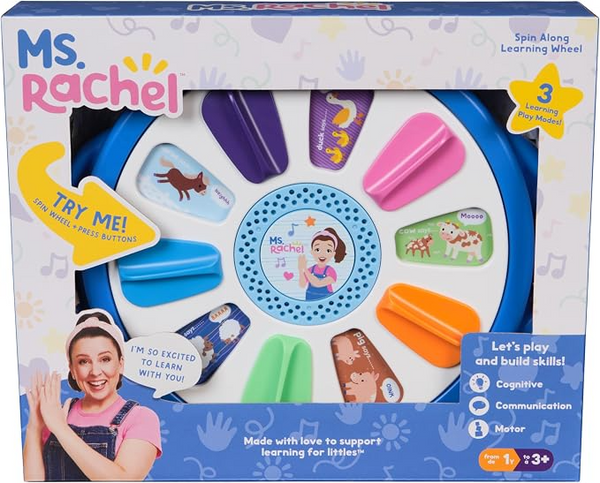 MISS RACHEL SPIN ALONG LEARNING WHEEL