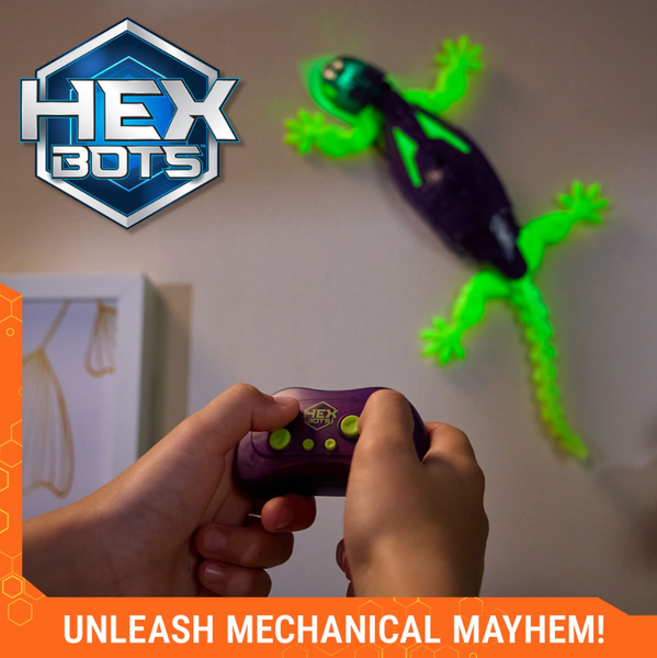 HEXBOT SMARTWALL CRAWLER GLOW IN DARK