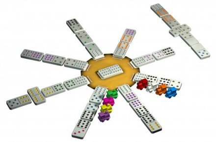 MEXICAN TRAIN DOMINO GAME