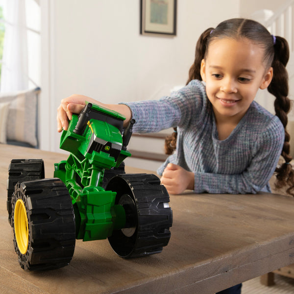 JOHN DEERE MONSTER TREADS 12 INCH ALL TERRAIN TOY TRACTOR