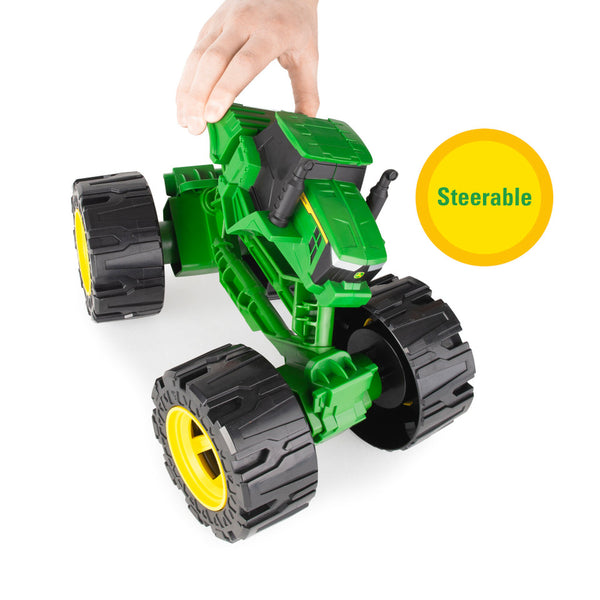 JOHN DEERE MONSTER TREADS 12 INCH ALL TERRAIN TOY TRACTOR