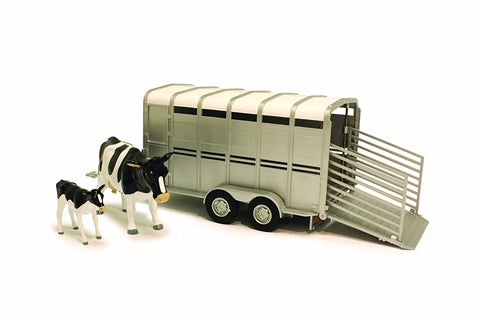 CATTLE TRAILER WITH COWS