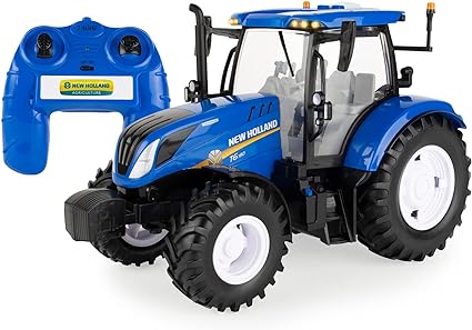 BRITAINS BIG FARM RADIO CONTROLLED NEW HOLLAND T6.180 TRACTOR