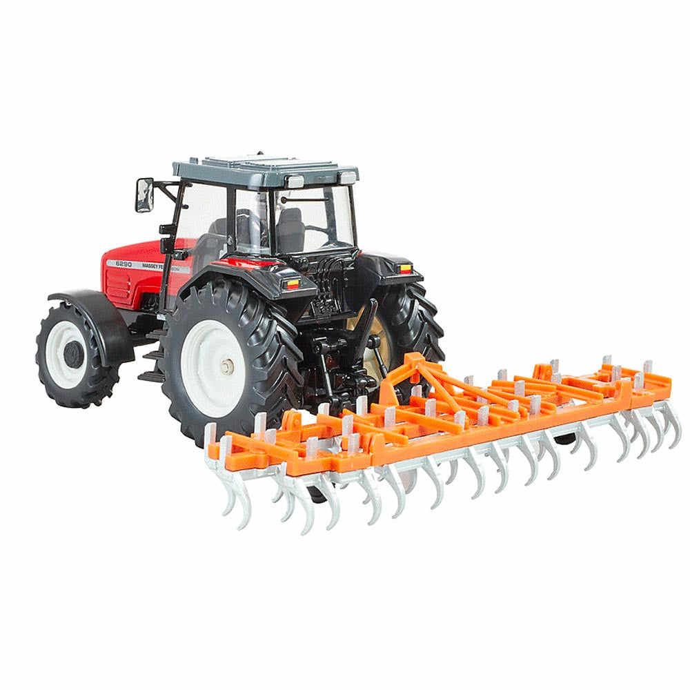 Massey Ferguson 6290 Cultivator Playset (1:32 scale)