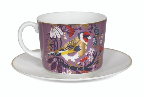 TIPPERARY CRYSTAL BIRDY CAPPUCCINO SET OF 2