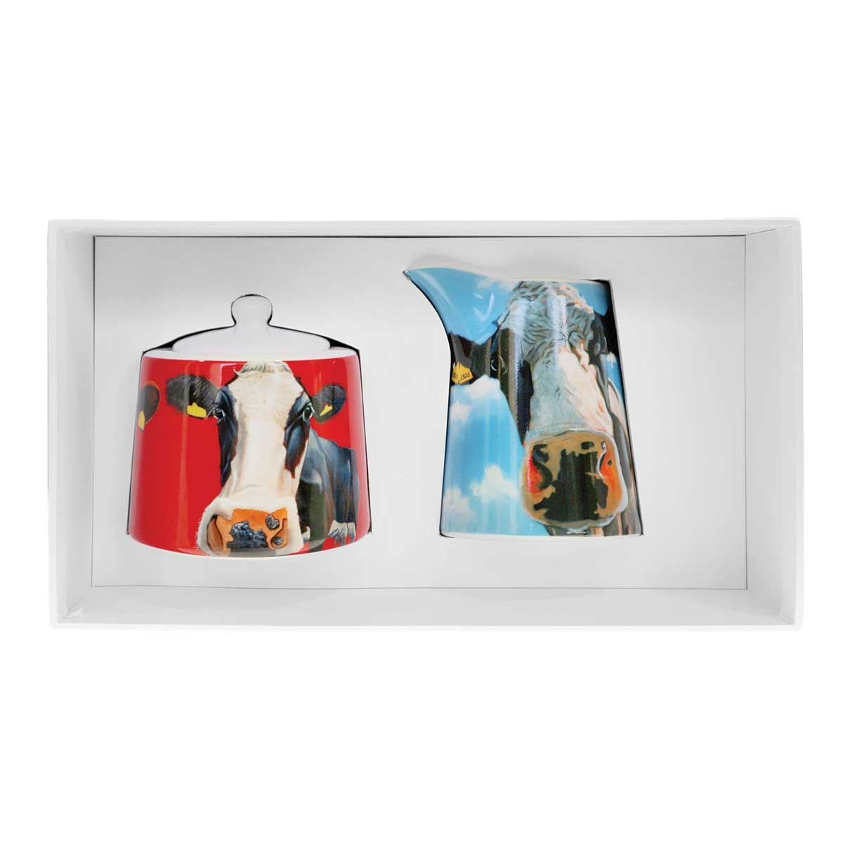 Cow Creamer & Sugar Pot Set (Eoin O'Connor)