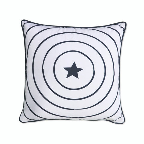 TIPPERARY CRYSTAL HAMPTON STAR CIRCLE STAR CUSHION