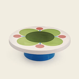 ORLA KIELY CAKE STAND - ATOMIC FLOWER PRINT