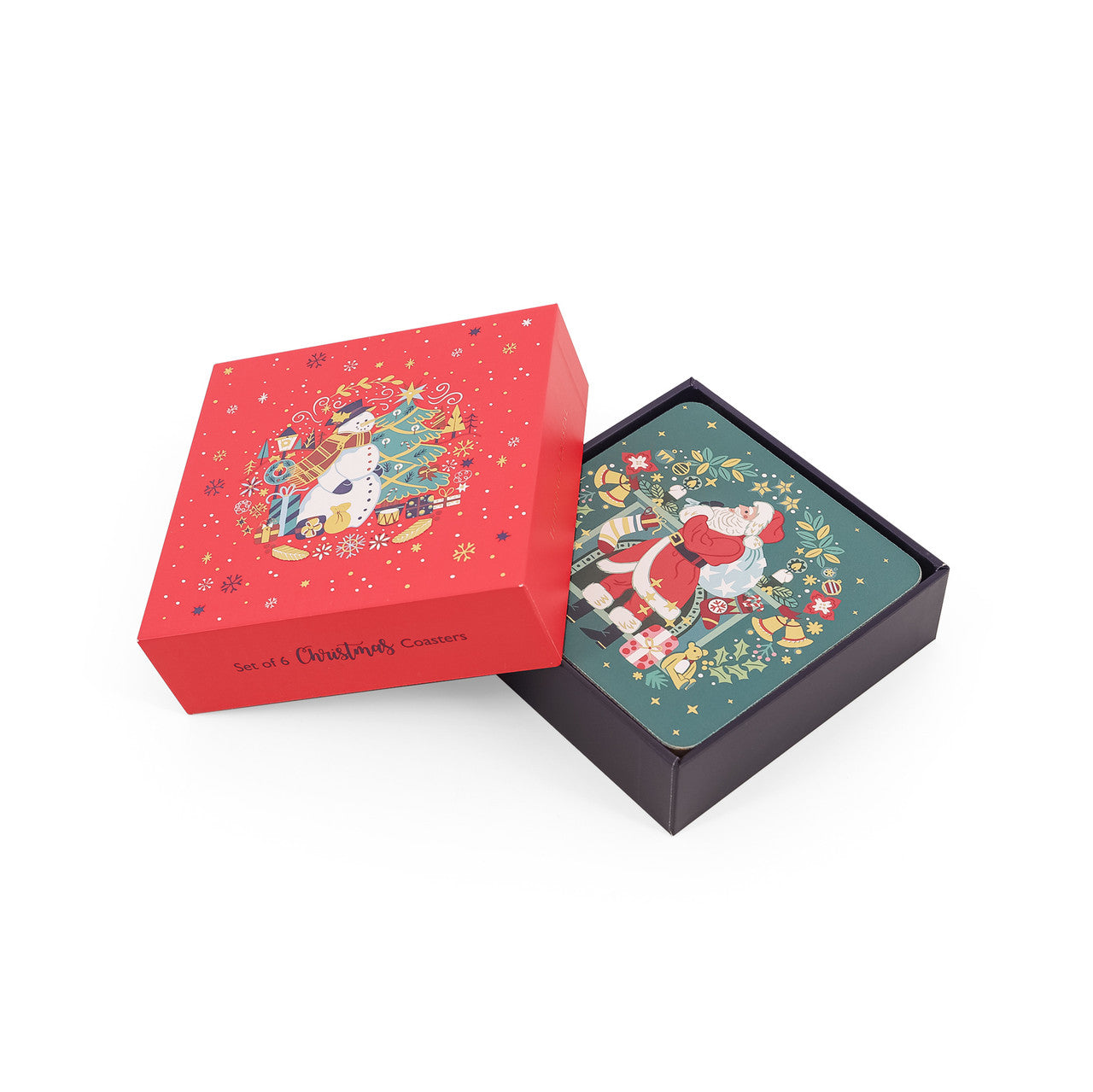 S/6 Christmas Coasters
