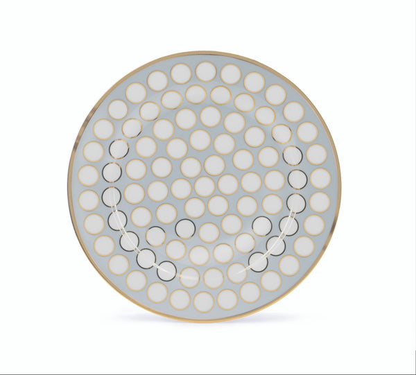 SPOTS & STRIPES SET OF 4 SIDE PLATES