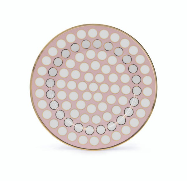 SPOTS & STRIPES SET OF 4 SIDE PLATES