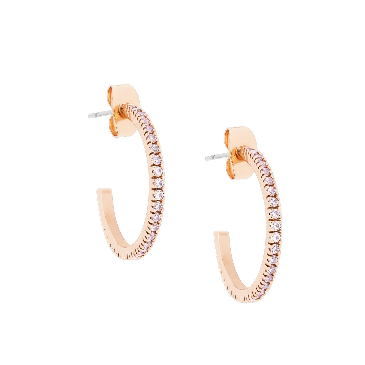 Crystal Earrings (Pave Set)