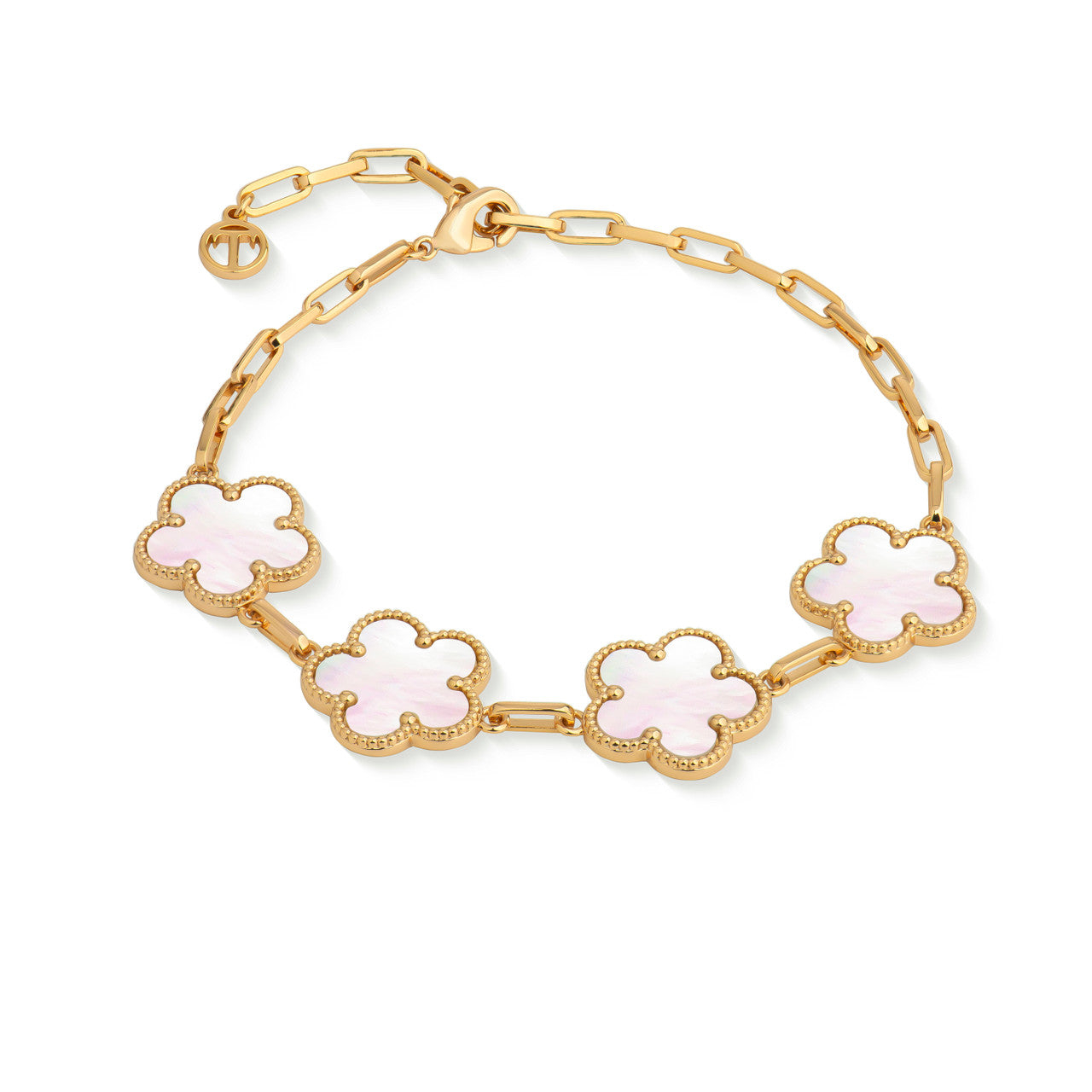 Mop Bracelet 4 Charm (Le Fleur Collection)
