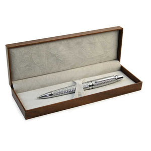 TIPPERARY CRYSTAL SILVER PEN & BOX