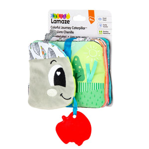 TOMY LAMAZE COLOURFUL CATERPILLAR SOFT BOOK