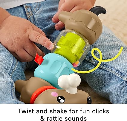 FISHER PRICE CLICK & SPIN ACTIVITY PUP