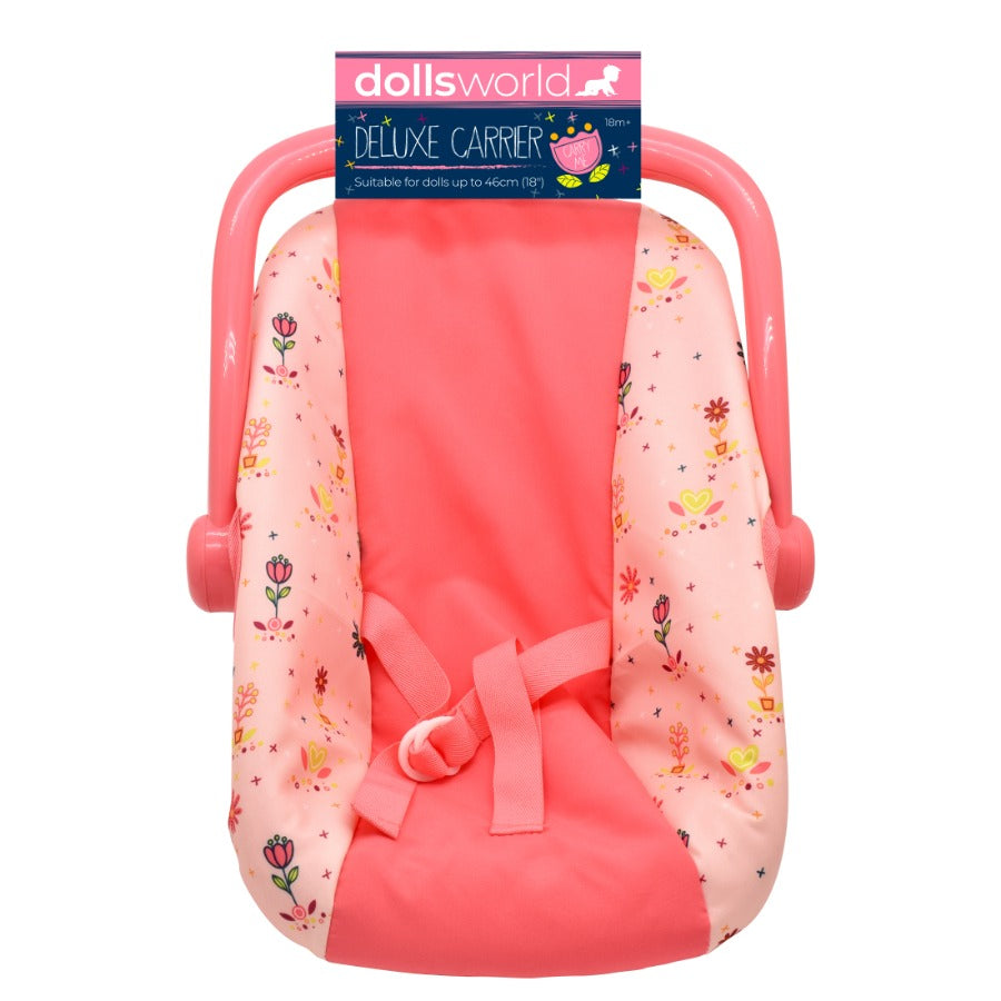 DOLLSWORLD DELUXE CAR SEAT CARRIER