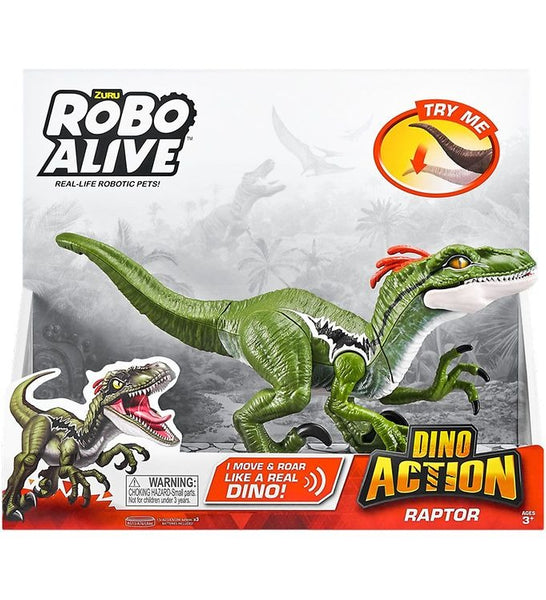 ROBO ALIVE DINO RAPTOR