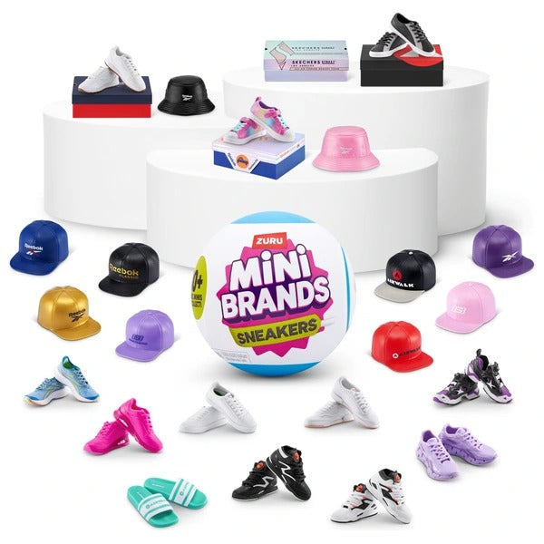 5 SURPRISE MINI BRANDS SNEAKERS