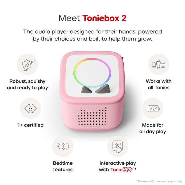 TONIEBOX 2 PINK - STARTER SET RUBIE