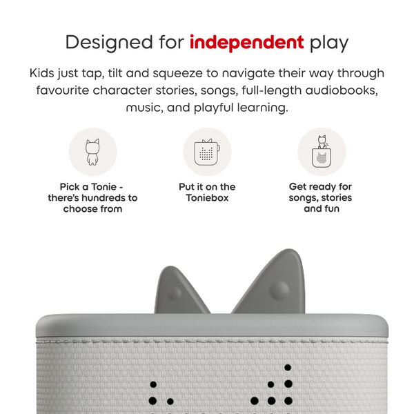 TONIEBOX 2 MOON GREY STARTER SET