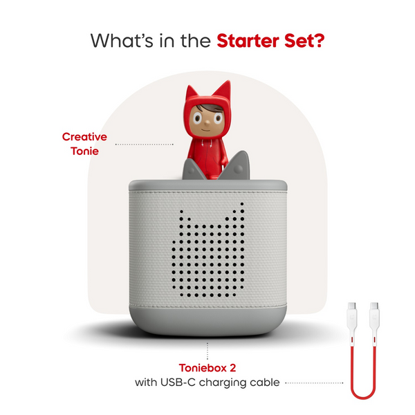 TONIEBOX 2 MOON GREY STARTER SET