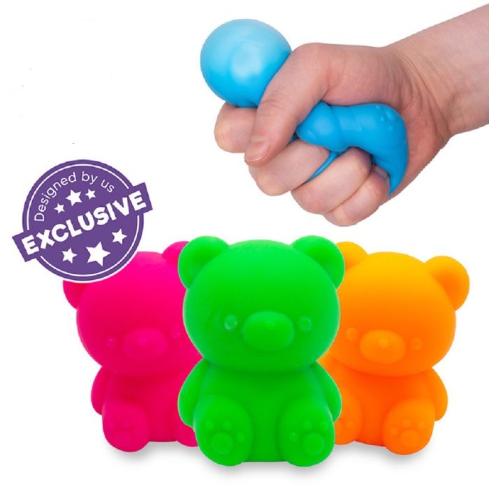 SCRUNCHEMS FRUITY SCENTED NEON SQUISH BEARS