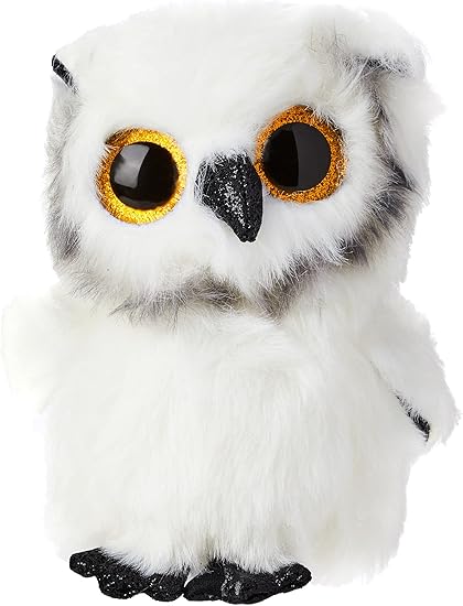 AUSTIN WHITE OWL BEANIE BELLIES - MEDIUM 12"