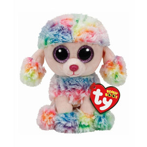 RAINBOW POODLE BEANIE BOO