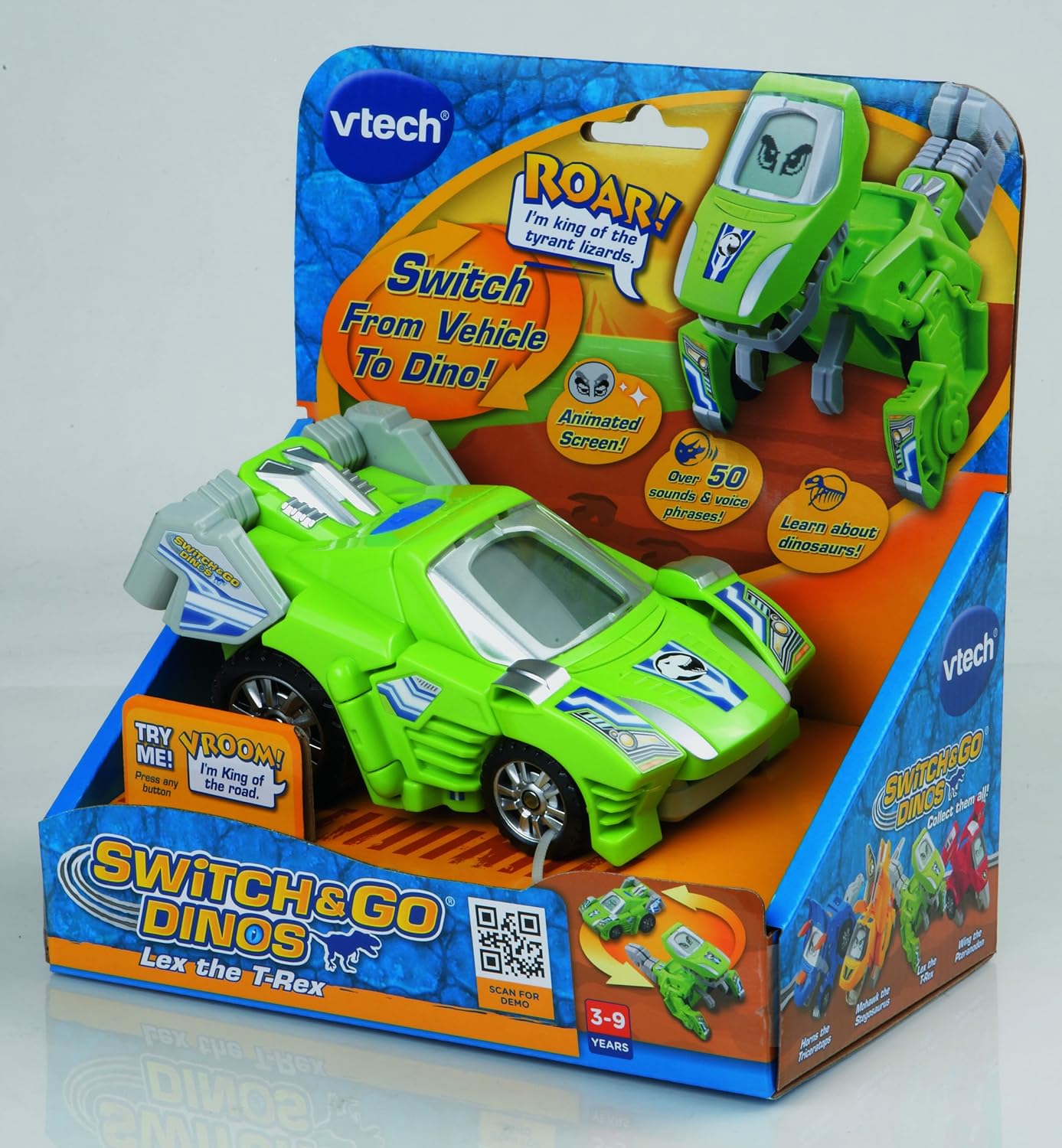 VTECH SWITCH & GO DINOS - LEX THE T-REX