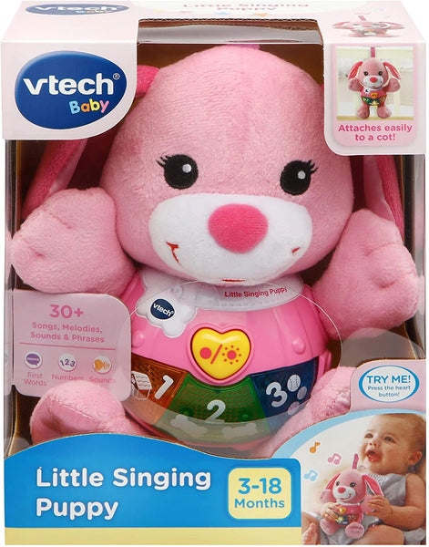 LITTLE SINGING PUPPY PINK