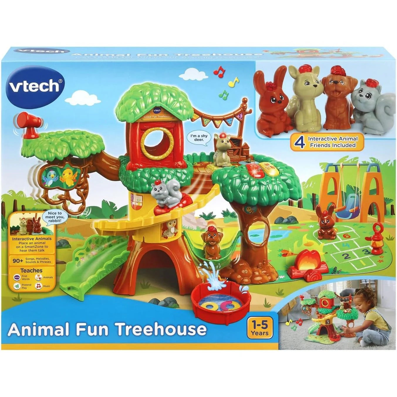 ANIMAL FUN TREEHOUSE