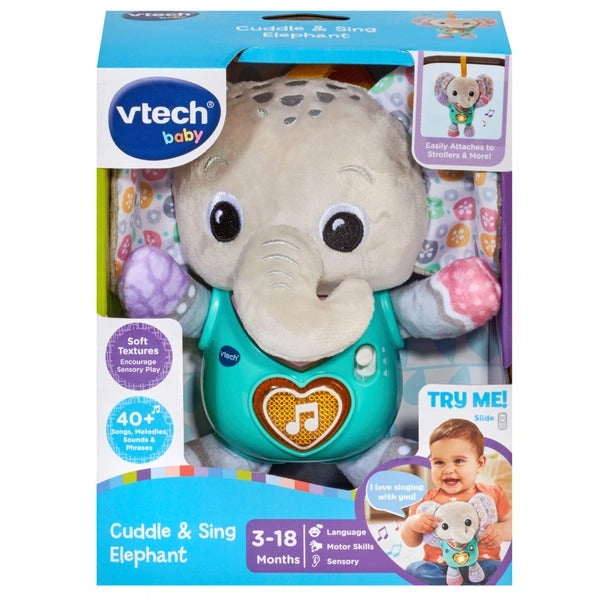 VTECH CUDDLE & SING ELEPHANT