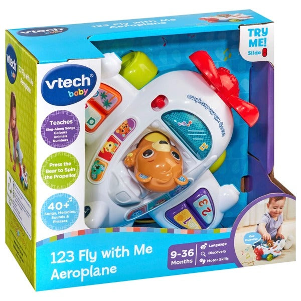 VTECH 123 FLY WITH ME AEROPLANE