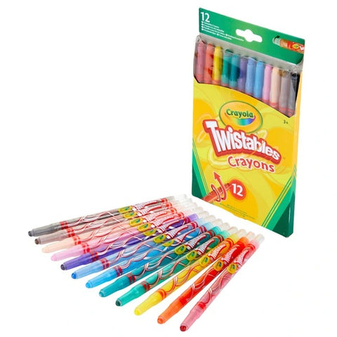 CRAYOLA 12 TWISTABLE CRAYONS