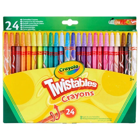 CRAYOLA 24 TWISTABLE CRAYONS