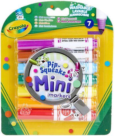 CRAYOLA 7 MINI MARKERS