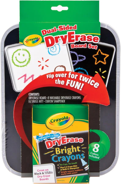 DUAL SIDED DRY ERASE BOARD SET