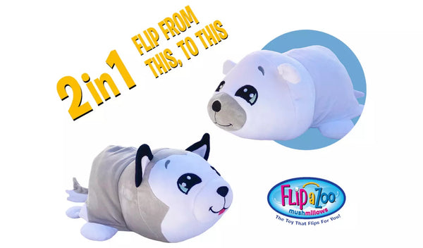 FLIP A ZOO MUSHMILLOWS 2 IN 1 PLUSH ASSORTMENT